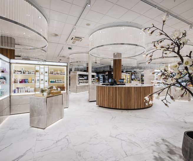 Körling Interiors - Design für Troll Cosmetics bei Steen & Strom, Oslo